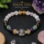 Dhan Yog Crystal Bracelet made with natural crystal beads